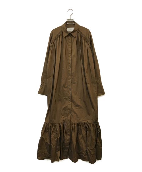 TODAYFUL（トゥデイフル）TODAYFUL (トゥデイフル) Chambray Shirts Dress ブラウン サイズ:36の古着・服飾アイテム