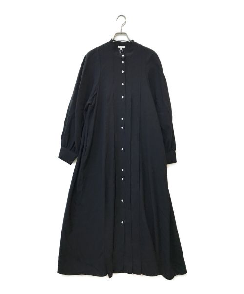 ENFOLD（エンフォルド）ENFOLD (エンフォルド) Comfortable Twill サーキュラー DRS/ドレス ブラック サイズ:38の古着・服飾アイテム