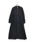ENFOLD（エンフォルド）の古着「Comfortable Twill サーキュラー DRS/ドレス」｜ブラック