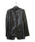 DIOR HOMME (ディオール オム) テーラードジャケット ブラック サイズ:50：29800円
