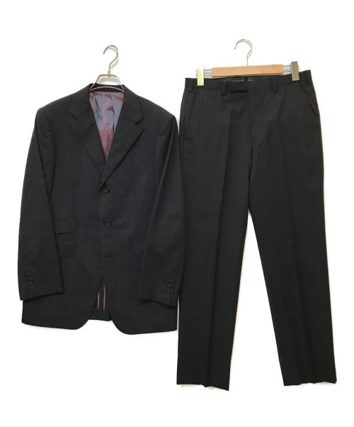 BURBERRY BLACK LABEL（バーバリーブラックレーベル）BURBERRY BLACK LABEL (バーバリーブラックレーベル) 3Bスーツ ブラック サイズ:Mの古着・服飾アイテム