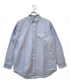 THE NORTHFACE PURPLELABELザ・ノースフェイス パープルレーベル）の古着「Cotton Polyester OX B.D. Shirt」｜ブルー