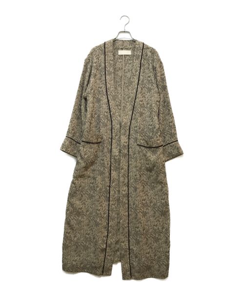 TODAYFUL（トゥデイフル）TODAYFUL (トゥデイフル) Jacquard Piping Gown ベージュ サイズ:36の古着・服飾アイテム