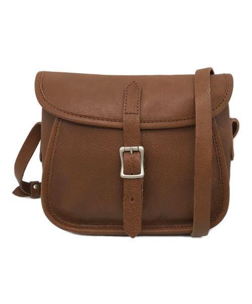 SLOW（スロウ）SLOW (スロウ) fino mini cartridge shoulder bag ブラウンの古着・服飾アイテム