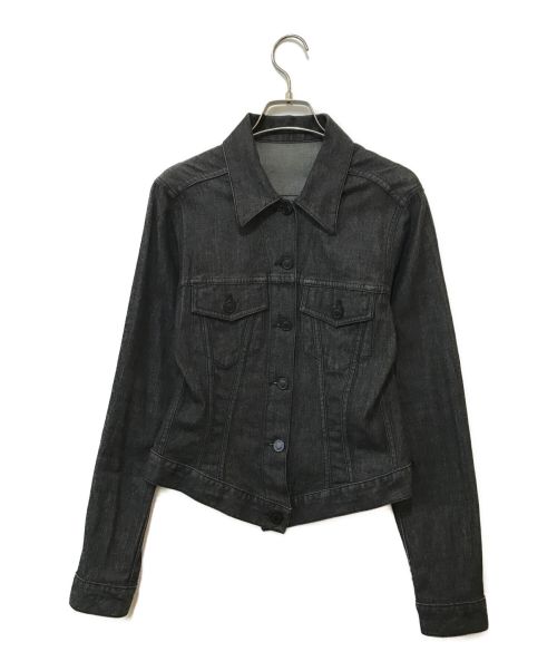 GUCCI（グッチ）GUCCI (グッチ) デニムジャケット ブラック サイズ:40の古着・服飾アイテム