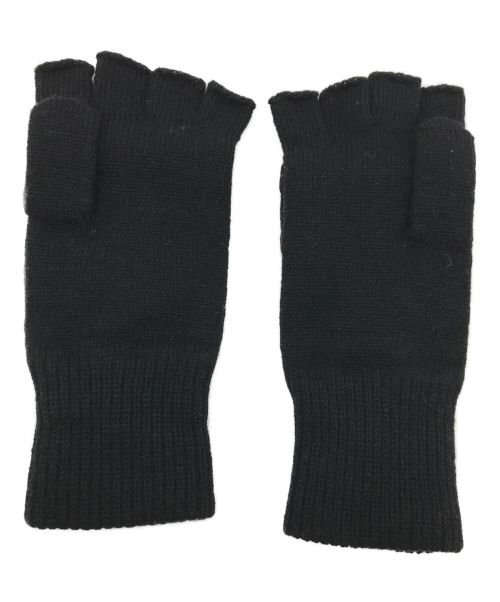 NUMBER (N)INE（ナンバーナイン）NUMBER (N)INE (ナンバーナイン) ウール手袋 ブラックの古着・服飾アイテム