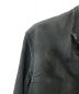 中古・古着 COMME des GARCONS SHIRT (コムデギャルソンシャツ) 製品加工ピッグレザージャケット ブラック サイズ:-：9800円