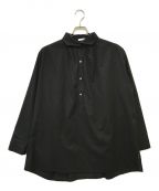 yunahicaユナヒカ）の古着「シャドウチェックシャツ」｜ブラック