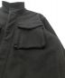中古・古着 stussy (ステューシー) メルトンフィールドジャケット ブラック サイズ:XL：12800円
