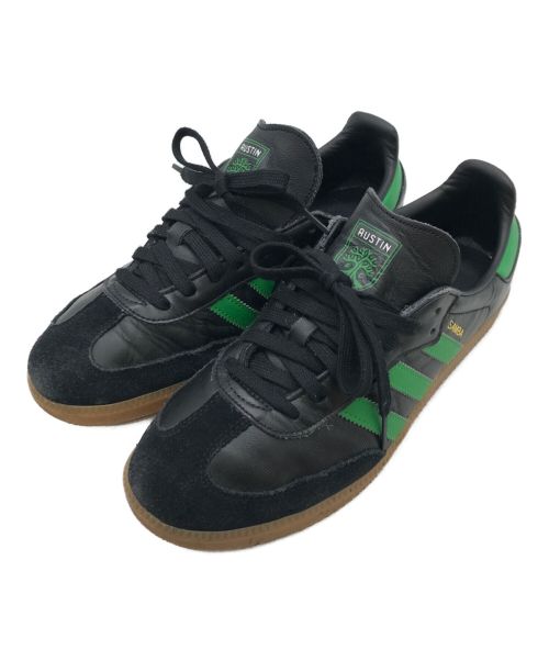 adidas（アディダス）adidas (アディダス) SAMBA グリーン×ブラック サイズ:US8.5の古着・服飾アイテム