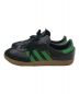 adidas (アディダス) SAMBA グリーン×ブラック サイズ:US8.5：9800円
