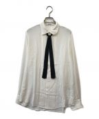 L'UNEリュンヌ）の古着「Dress Shirts with Silk Tie」｜ホワイト