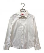 Vivienne Westwood RED LABELヴィヴィアンウエストウッドレッドレーベル）の古着「ハートくり抜きシャツ」｜ホワイト
