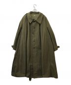 French Armyフランス軍）の古着「Mortorcycle Coat」｜カーキ