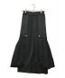 UN3D. (アンスリード) サテンコンビデザインスカート ブラック サイズ:36 未使用品：8000円