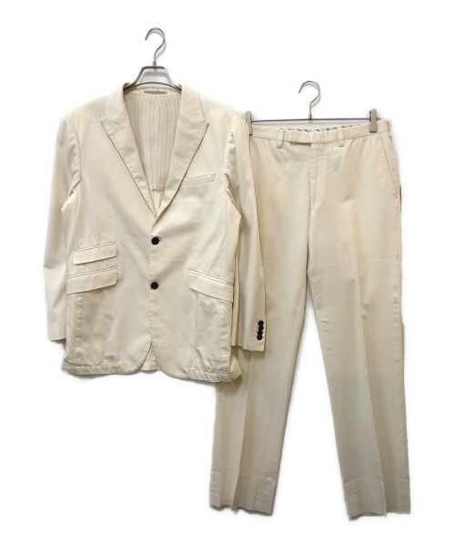 BURBERRY BLACK LABEL（バーバリーブラックレーベル）BURBERRY BLACK LABEL (バーバリーブラックレーベル) 2Bスーツ ホワイト サイズ:Mの古着・服飾アイテム