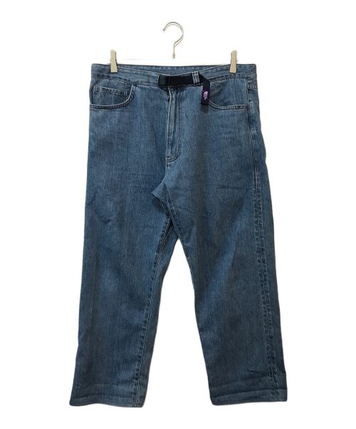 THE NORTHFACE PURPLELABEL（ザ・ノースフェイス パープルレーベル）THE NORTHFACE PURPLELABEL (ザ・ノースフェイス パープルレーベル) Denim Straight Pants ブルー サイズ:34の古着・服飾アイテム