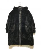 中古・古着通販】FENDI (フェンディ) リバーシブルコート ブラック 