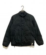 MOUNTAIN RESEARCH (マウンテンリサーチ) nano・universe (ナノ・ユニバース) 西川 (ニシカワ) リバーシブルダウンジャケット NUC74DW1418TS ブラック サイズ:S