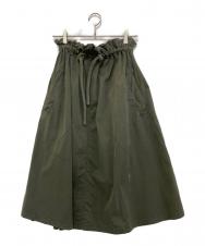 MM6 Maison Margiela (エムエムシックスメゾンマルジェラ) コットンスカート オリーブ サイズ:36