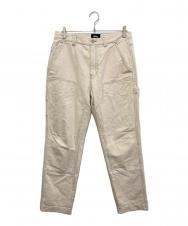 stussy (ステューシー) ダブルニー ペインターパンツ アイボリー サイズ:32