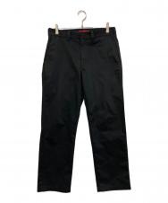 Supreme (シュプリーム) ワークパンツ ブラック サイズ:30