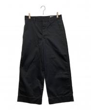 LEMAIRE (ルメール) LARGE PANTS ブラック サイズ:48