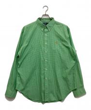 RALPH LAUREN (ラルフローレン) チェックシャツ グリーン サイズ:XL 未使用品