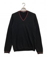 GUCCI (グッチ) ニット 243657 Z7544 ブラック サイズ:M