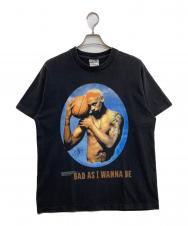 TULTEX (タルテックス) 90`sプリントTシャツ ブラック サイズ:L