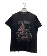 Murina (ムリナ) 90`sプリントTシャツ ブラック サイズ:L