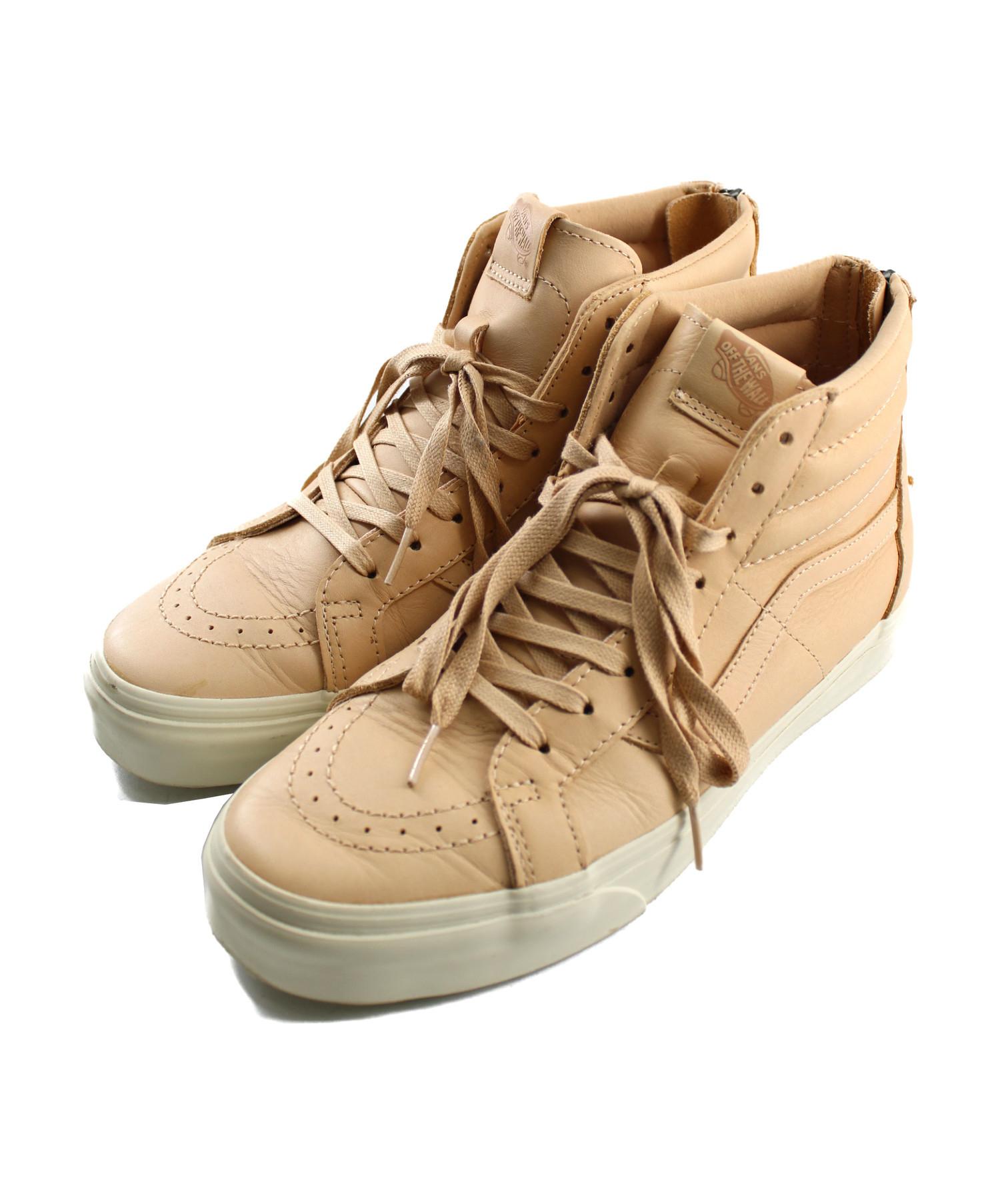 中古 古着通販 Vans バンズ レザースニーカー キャメル サイズ 27 Ua Sk8 Hi Reissue Veggie Tan ブランド 古着通販 トレファク公式 Trefac Fashion