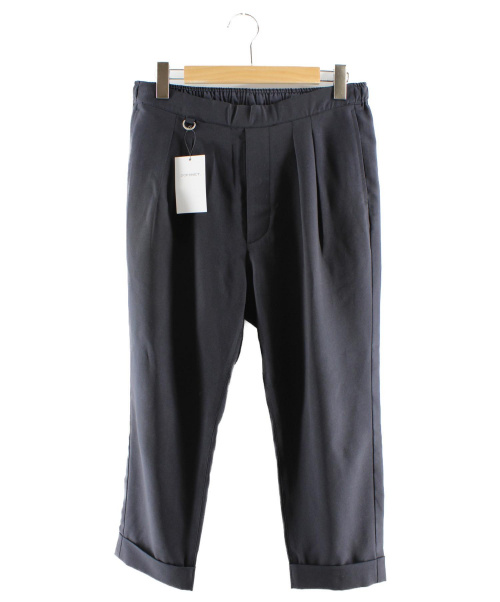 中古 古着通販 Sophnet ソフネット ストレッチ2タックイージークロップドパンツ ネイビー サイズ M 未使用品 Heather Trixion Stretch 2tuck Easy Cropped Pants S ブランド 古着通販 トレファク公式 Trefac Fashion