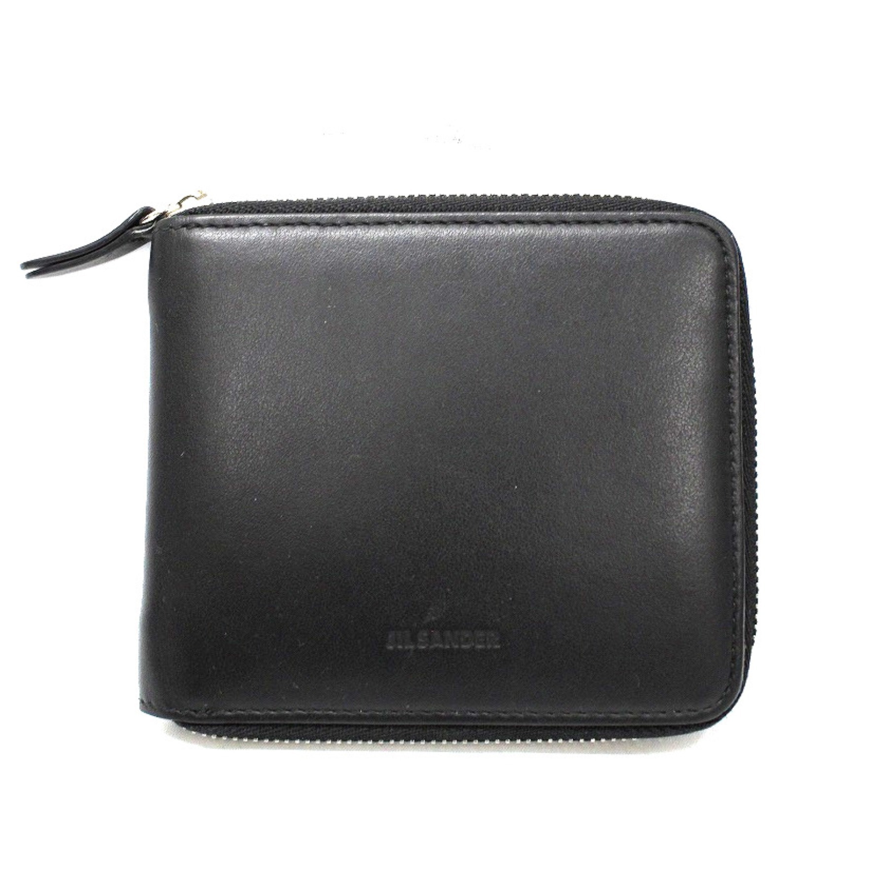 中古 古着通販 Jil Sander ジルサンダー ラウンドジップコンパクトウォレット ブラック サイズ ブランド 古着通販 トレファク公式 Trefac Fashion