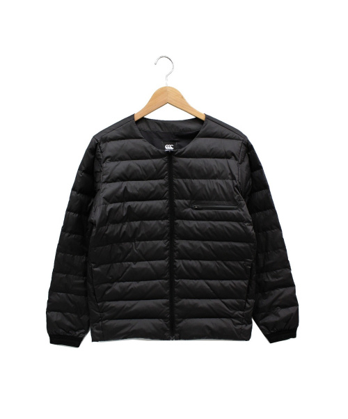 中古 古着通販 Canterbury カンタベリー ノーカラーダウンジャケット ブラック サイズ S ブランド 古着通販 トレファク公式 Trefac Fashion