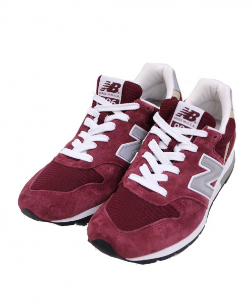 中古 古着通販 New Balance ニュー バランス ローカットスニーカー ワインレッド サイズ 29cm M996br ブランド 古着通販 トレファク公式 Trefac Fashion