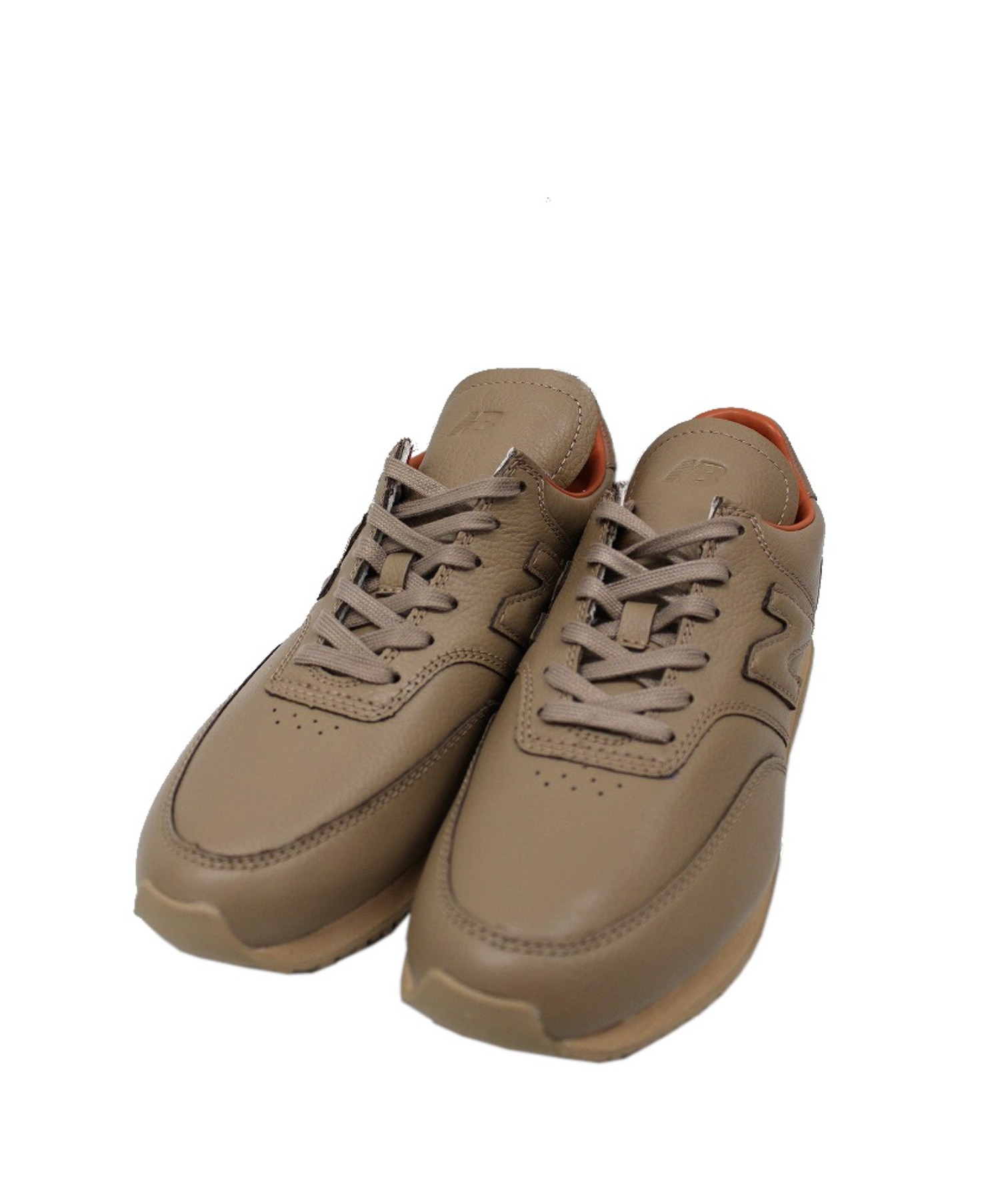 中古 古着通販 Auralee New Balance オーラリー ニューバランス レザースニーカー ブラウン サイズ 26 5 Uk8 Mlc100au ブランド 古着通販 トレファク公式 Trefac Fashion