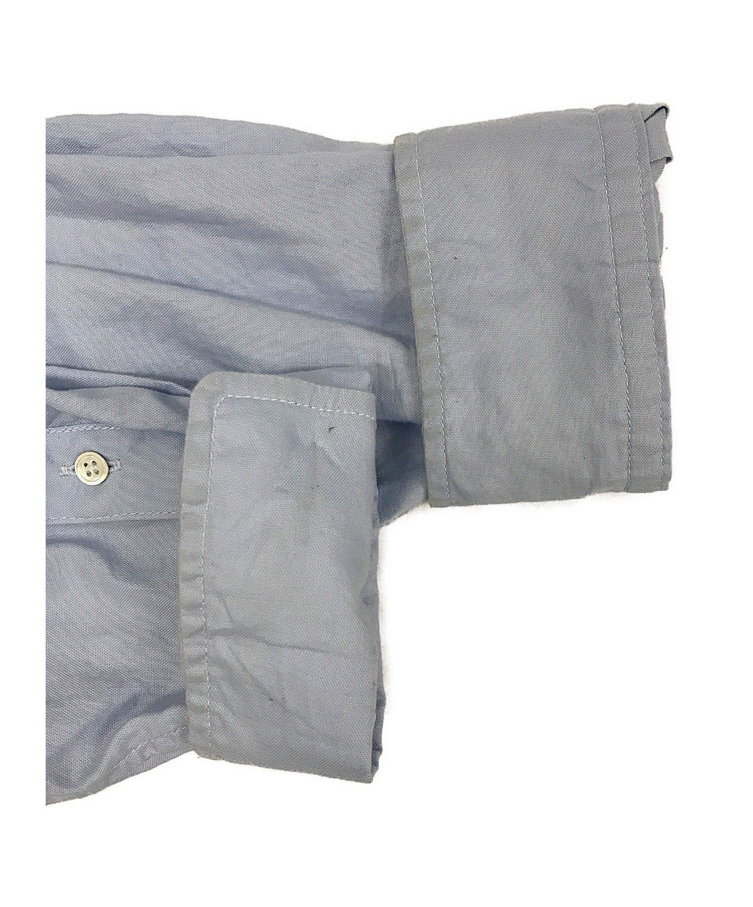 DRESSEDUNDRESSED (ドレスドアンドレスド) オーバーサイズシャツ サックスブルー サイズ:2 Tied Oversized Shirt  DUW19108