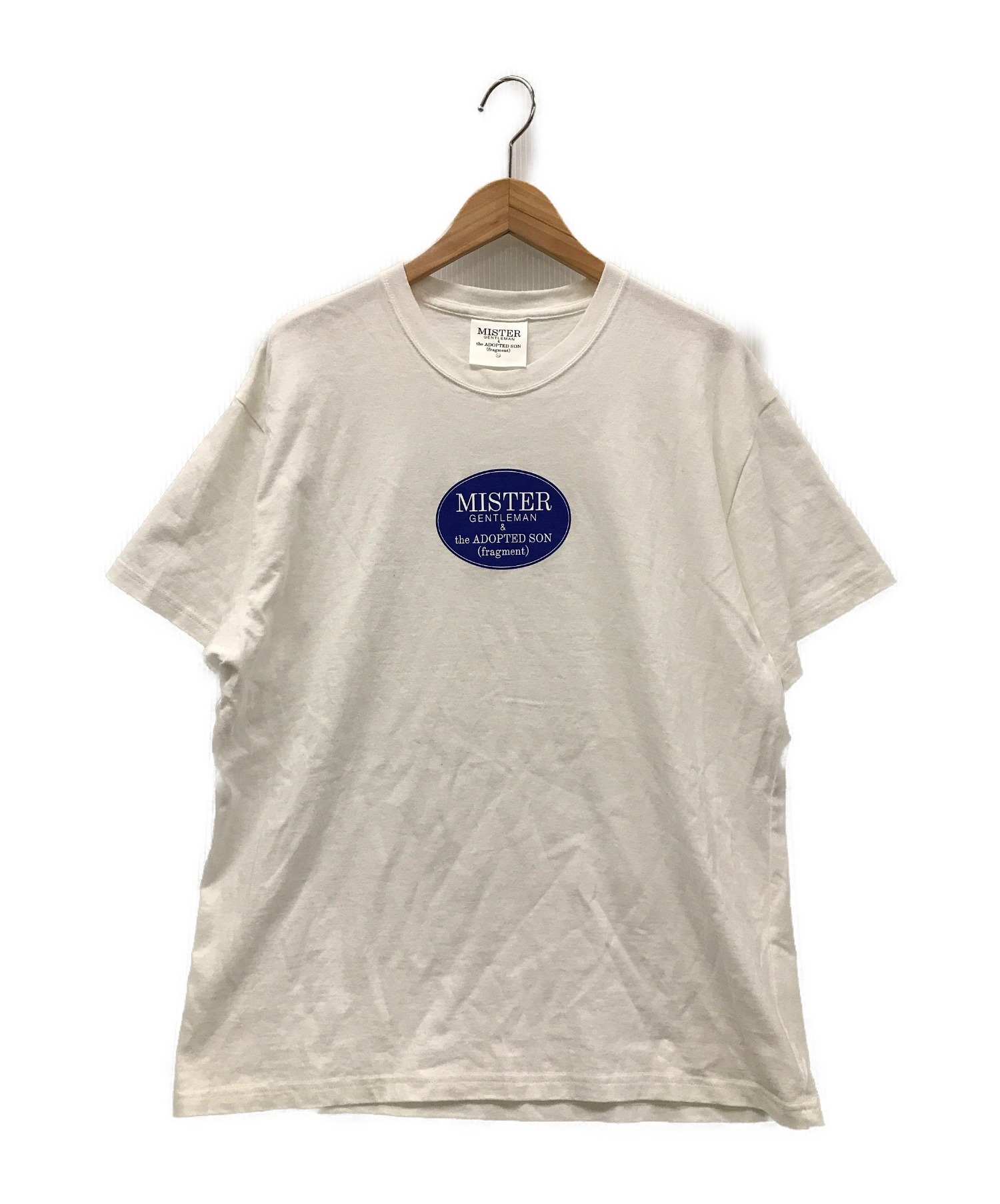 中古 古着通販 Fragment Design Mr Gentleman フラグメントデザイン ミスタージェントルマン プリントtシャツ ホワイト サイズ M ブランド 古着通販 トレファク公式 Trefac Fashion