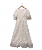 Estella.K（エステラケー）の古着「Miracle wave long dress」｜ホワイト