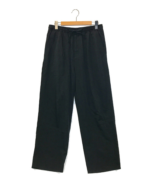yokosakamoto（ヨウコサカモト）yokosakamoto (ヨウコサカモト) イージーパンツ ブラック サイズ:Lの古着・服飾アイテム