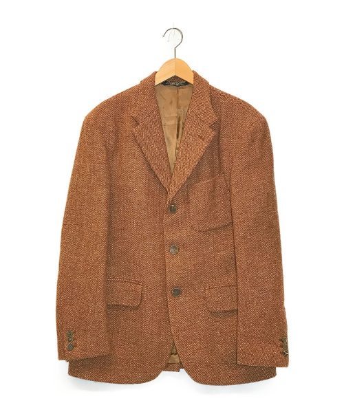 RRL（ダブルアールエル）RRL (ダブルアールエル) ツイードジャケット ブラウン サイズ:Mの古着・服飾アイテム