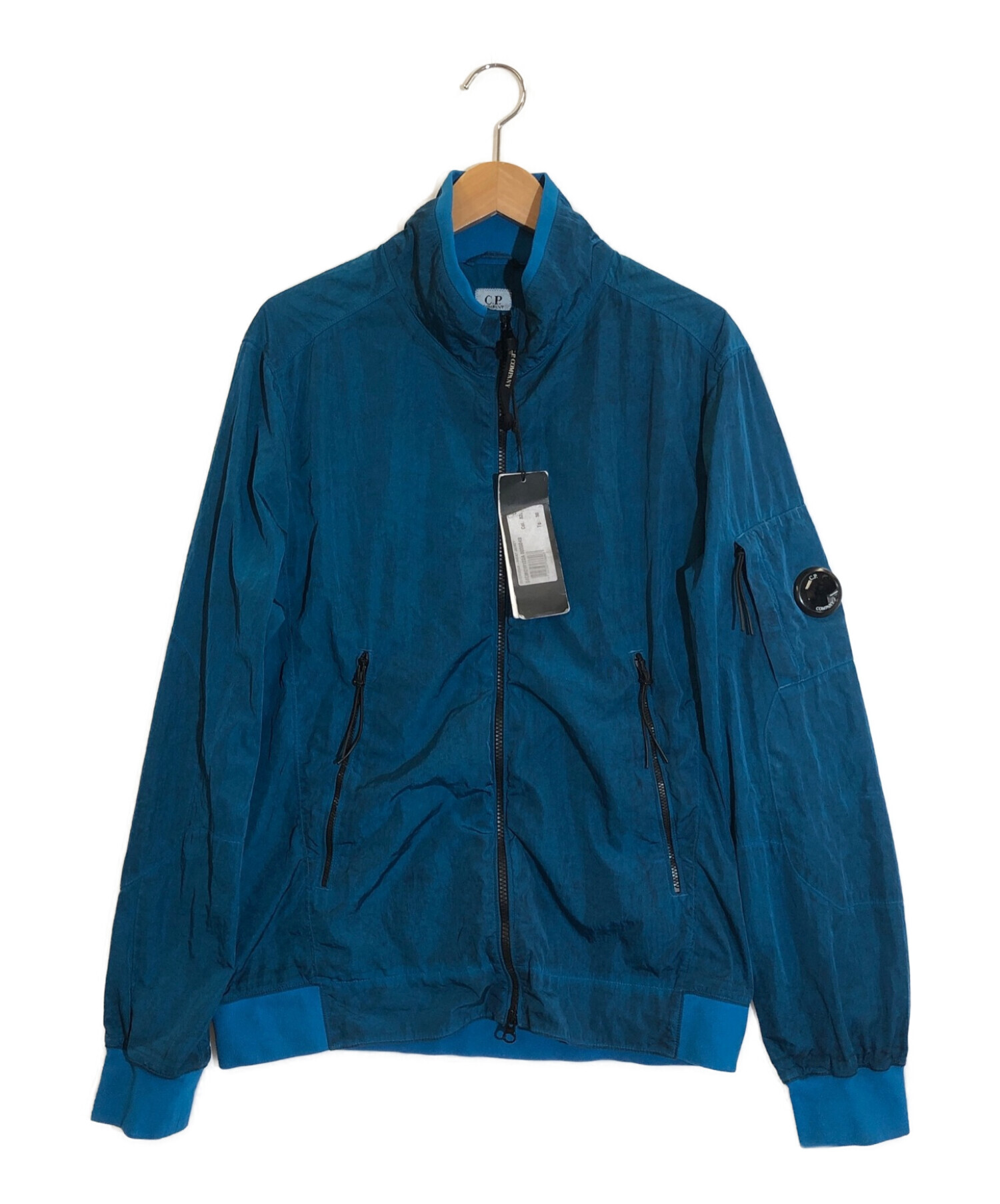 【中古・古着通販】C.P COMPANY (シーピーカンパニー) Short Jacket リカラーショートゴーグルジャケット ブルー サイズ