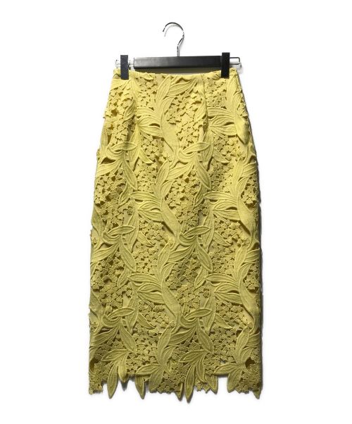CELFORD（セルフォード）CELFORD (セルフォード) スズラン スリット スカート イエロー サイズ:36の古着・服飾アイテム
