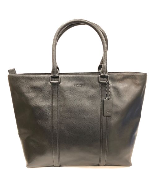 中古 古着通販 Coach コーチ 130周年記念 総レザー Cgメトロポリタン トートバッグ ブラック ブランド 古着通販 トレファク公式 Trefac Fashion