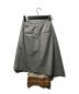 MIHARA YASUHIRO (ミハラヤスヒロ) サマーウールスカーフスカート グレー サイズ:36：5800円