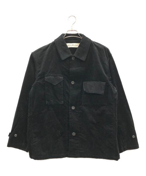 POLYPLOID（ポリプロイド）POLYPLOID (ポリプロイド) WORKWEAR JACKET ブラック サイズ:3 未使用品の古着・服飾アイテム