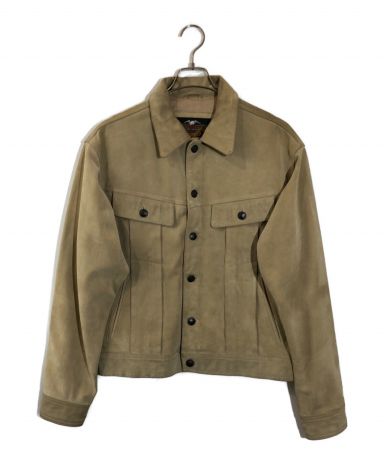 HARLEY-DAVIDSON 古着コンチョボタンアメカジスエード