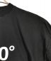 中古・古着 BALENCIAGA (バレンシアガ) 22AW 360 TUBULAR ダメージ加工オーバーサイズTシャツ ブラック サイズ:L：35000円