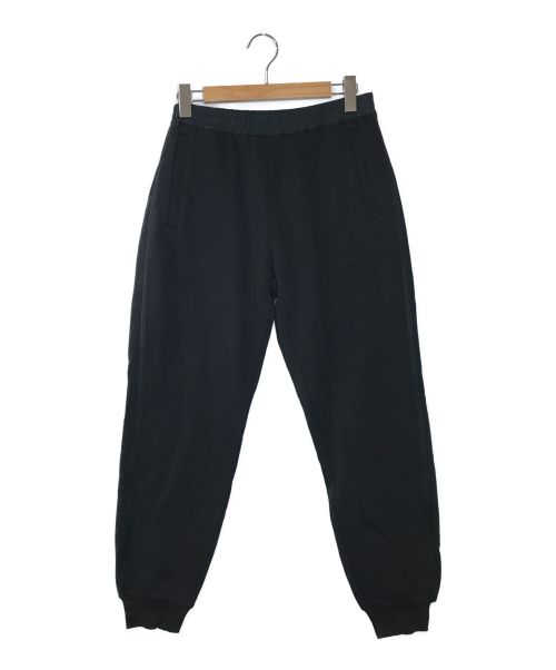 MONCLER（モンクレール）MONCLER (モンクレール) ロゴポケットスウェットパンツ ブラック サイズ:Mの古着・服飾アイテム